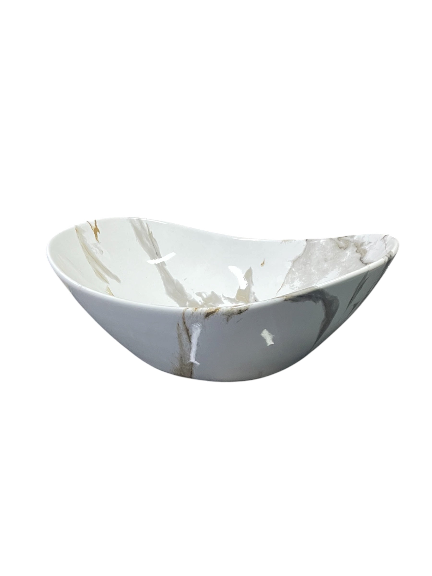 Lavamanos de Sobreponer Acabado Mármol Blanco 43x26 c